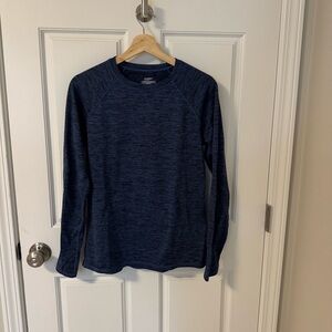 ClimateRight by Cuddl Duds Navy Top